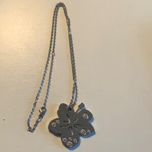 Nomination Large Silver Flower HTF